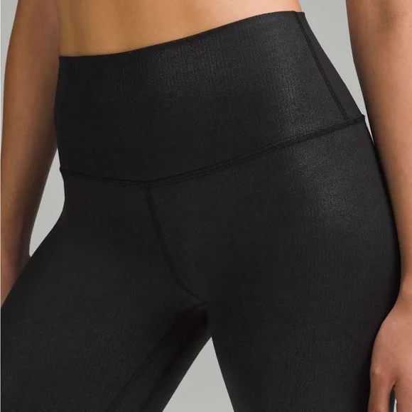 Lululemon Align Ribbed High-Rise Pant 28" Shine Size 8 - Picture 3 of 8